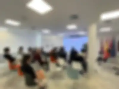 Beautiful view of Madrid, Spain - Popular destination for digital nomads