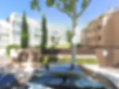 Beautiful view of Las Rozas de Madrid, Spain - Popular destination for digital nomads