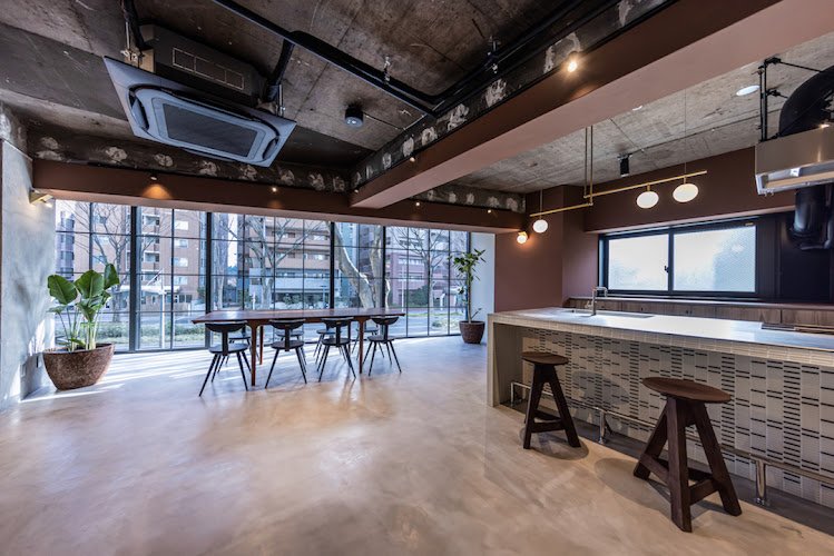 Blank coworking space in Sendai, Japan 1