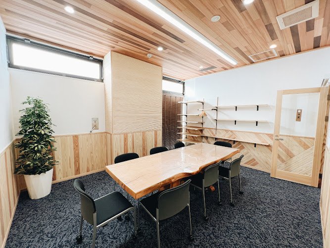 Woody Life Library coworking space in Utsunomiya, Japan 1