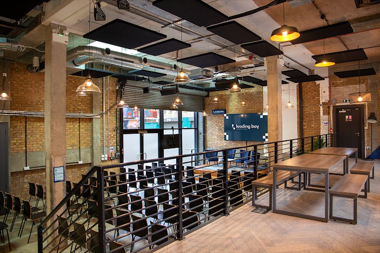 The Loading Bay - at Techspace coworking space in London, United Kingdom of Great Britain and Northern Ireland 1