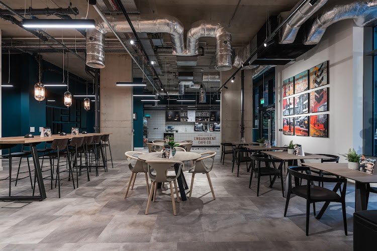 Embankment Cafe Co. coworking space in Manchester, United Kingdom of Great Britain and Northern Ireland 1