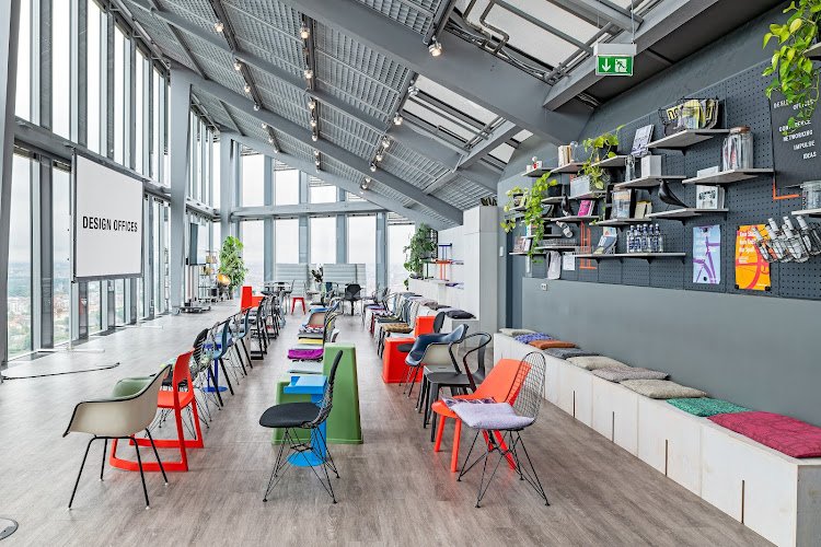 Design Offices Highlight Towers coworking space in Munich, Germany 1