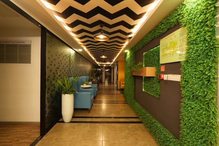 IndiQube Marriott The Courtyard coworking space in Bengaluru, India 1