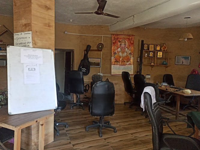 Ghoomakad coworking space in Sidhbari, Dharamshala, India 1