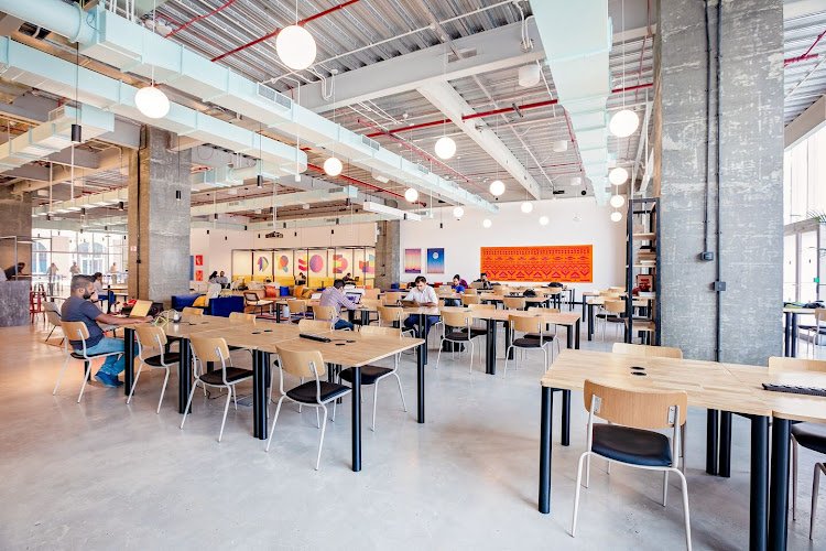 WeWork coworking space in Gurugram, India 1