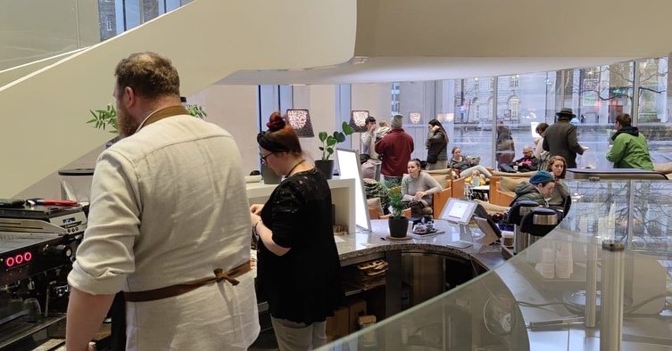 Atrium Coffee coworking space in Manchester, United Kingdom of Great Britain and Northern Ireland 1
