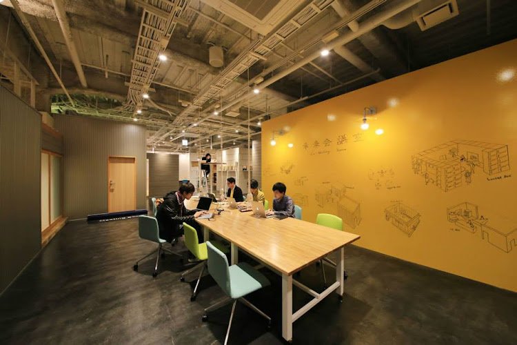 Future meeting room Shimotori store coworking space in Kumamoto, Japan 1