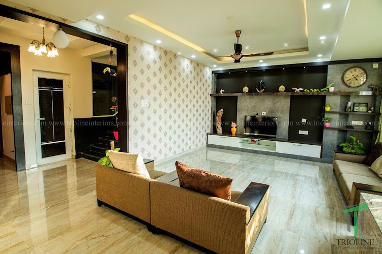 Trioline Architects & Interiors - Residential & commercial interior, Home automation coworking space in Kada Agrahara, Bengaluru, India 1