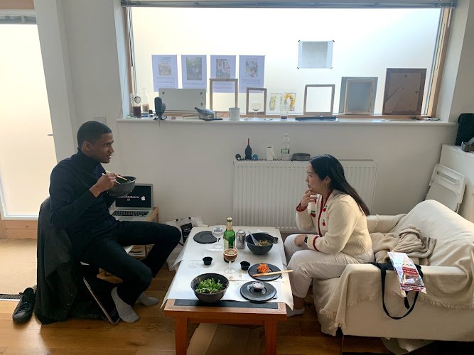 Hou Cheng-yu Artist studio coworking space in London, United Kingdom of Great Britain and Northern Ireland 1