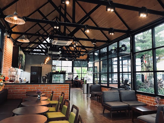Cafe Amazon Coffee coworking space in Tha Muang District, Thailand 1