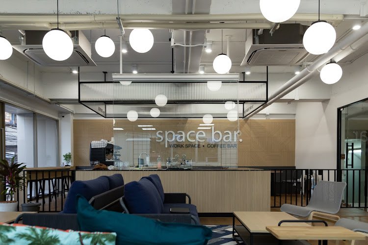 space bar : work space • coffee bar coworking space in Bang Kapi, Thailand 1